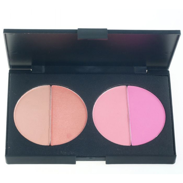 Professional Blush Palette 4 Colors Makeup Cosmetic Blush Make Up Blusher Powder Palette Set
