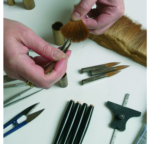 Making of finest Kolinsky Sable Brushes